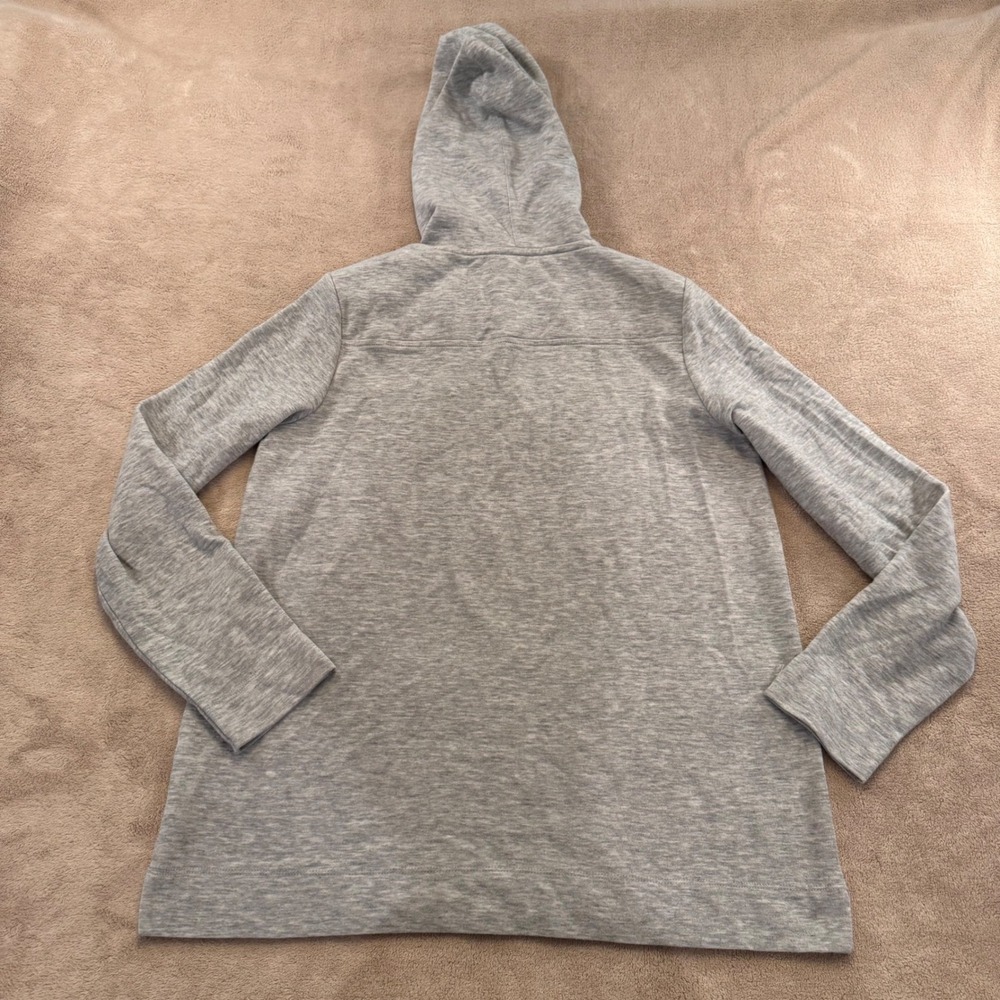Vineyard Vines Gray Pullover Hoodie Coastal Beach Hamptons Light Minimalist Sz S - Picture 8 of 9